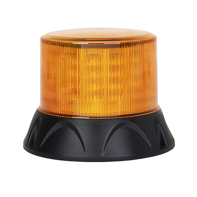 5-1/4 Amber LED Strobe Light Beacon - Double Flash Pattern